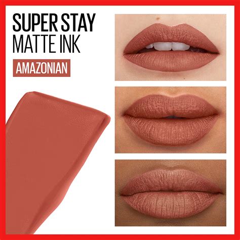 amazonian maybelline lipstick|maybelline 16 hour lipstick.